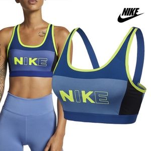 New Nike Sports Bra Dri-Fit Blue Women’s Size XS